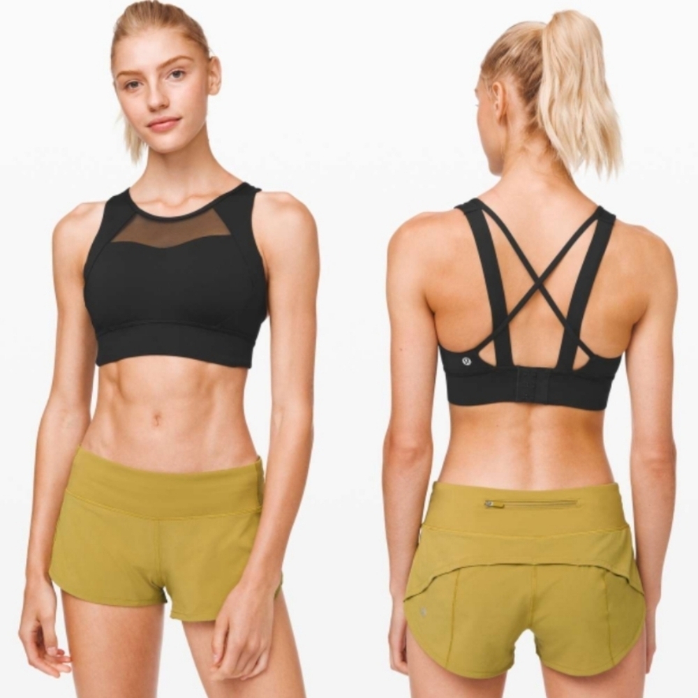 Lululemon Free To Be Elevated Bra *Light Support, Black